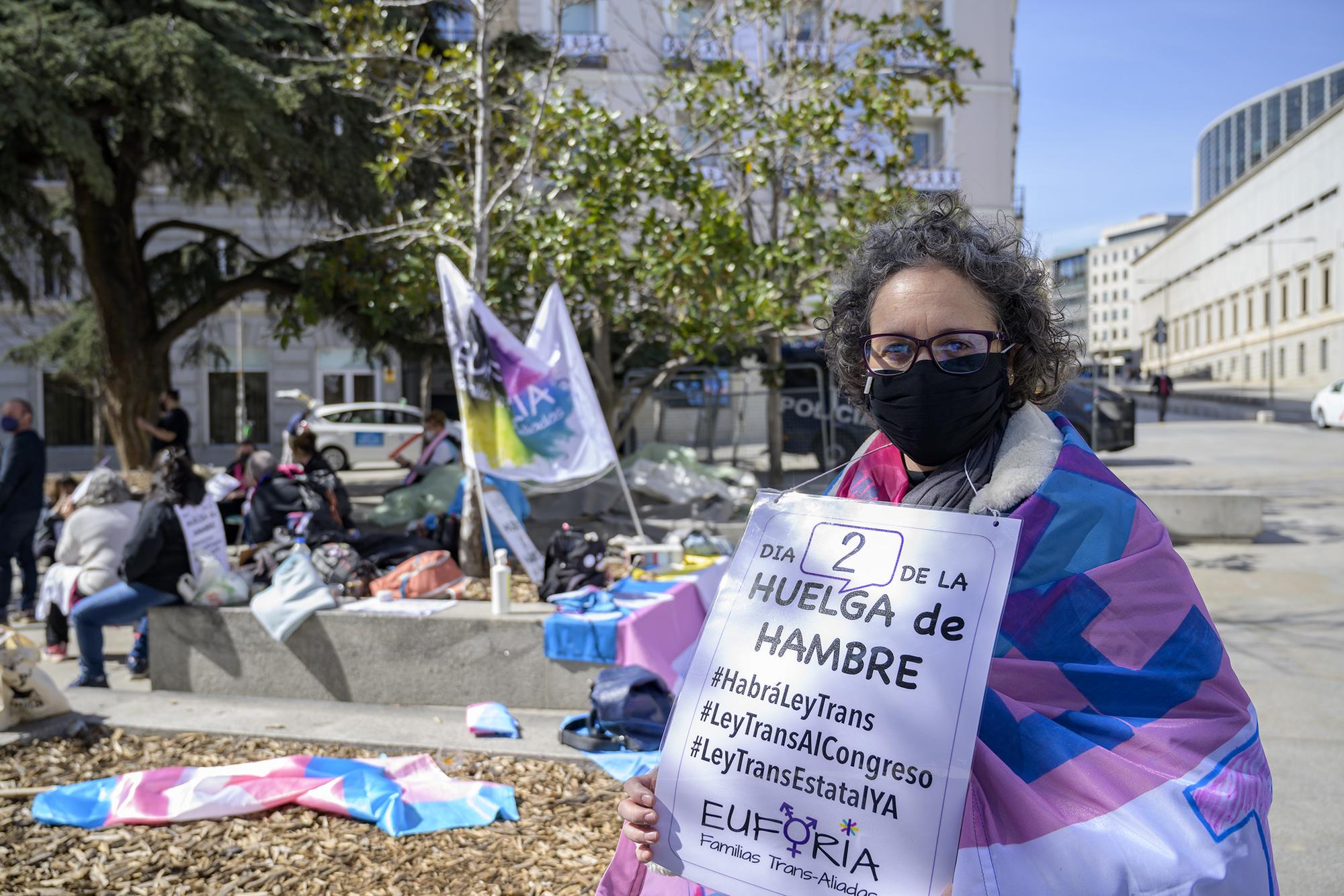 Huelga de hambre ley trans - 11